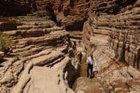 Hiking up the Narrows in Matkatamiba