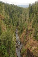 View From High Steel Bridge Upstream