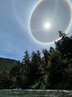 Sun Dog on the Rogue River