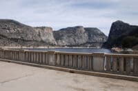 O'Shaughnessy Dam Looking Up Hetch Hetchy