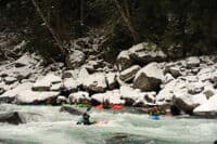 Looking Upstream Towards Lunch Hole
