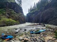In the heart of the gorge!