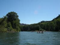Floating on the Yakima