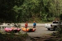 Randy and Chris Staging Boats