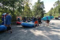 Scene at the Put-in