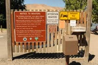 Signage at Heritage Landing
