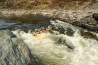 Raft Coming Through Trench