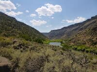 Typical Orilla Verde scenery.