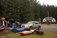 Parking and Staging Area at Verlot