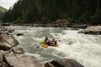 Raft at Snoden Creek