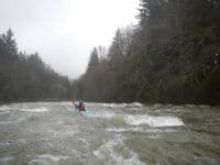 Cyn on the Sol Duc