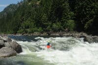 Leanna at Lochsa Falls