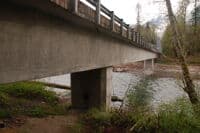 Boundary Bridge View From River Right