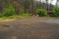 Parking at Fish Creek Access