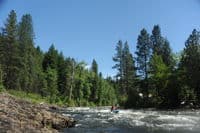 Rapids on the Little Salmon