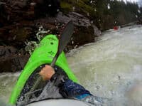 First ledge at Boulder Gulch