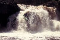 Guy on Interstate Falls