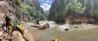 Rockfall from above