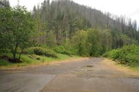 Parking at Fish Creek Access