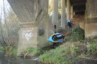 Take-Out Under the Highway 6 Bridge