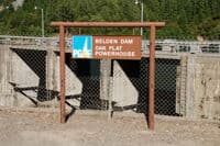 Belden Dam Sign