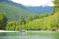 Floating on the Skagit River
