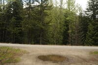Parking Along Highway 2 on the South Side of the Highway