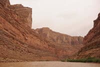 Looking Back Upstream Towards Cove Canyon