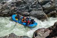 Raft entering the Angel Wings