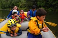 Kid Raft on the Sol Duc