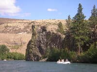 Floating in the Yakima