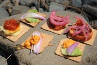 Lunch Spread Below Upper Bridge Rapid