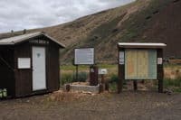 Information Kiosk and Check in Station at Harpham Flat