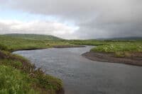 Start of the Meshik River