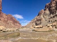 Looking Upstream in Big Drop 3