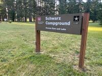 Schwarz Campground Sign