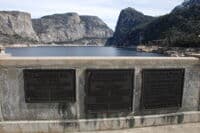 Dedication Plaque at O'Shaughnessy Dam, Hetch Hetchy