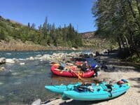 Put-in at McCaleb Ranch low water bridge