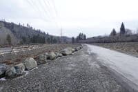 Approach Road to Dryden Dam Access Site