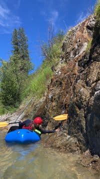 Riverside hot springs