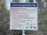 Sign at Bridge Access