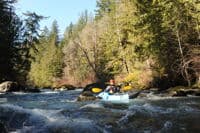 Rapids Start to Pick Up Below Jefferson Creek