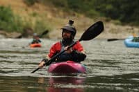 Clinton on the Rogue River