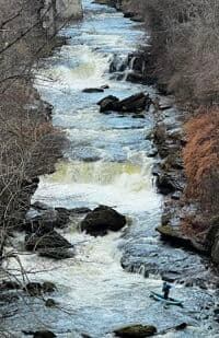 View from High Bridge Glens