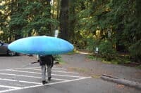 Walk to the Put-in at Salmon Cascade