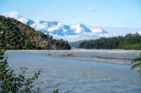 Tatshenshini looking downstream from Melt Creek Camp