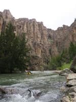Deep in teh Jarbidge Canyon