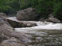 Panther Falls from downstream