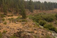 JC Boyle Dam low flow channel