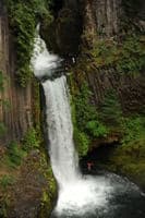 Toketee Falls, Cliff Jumping